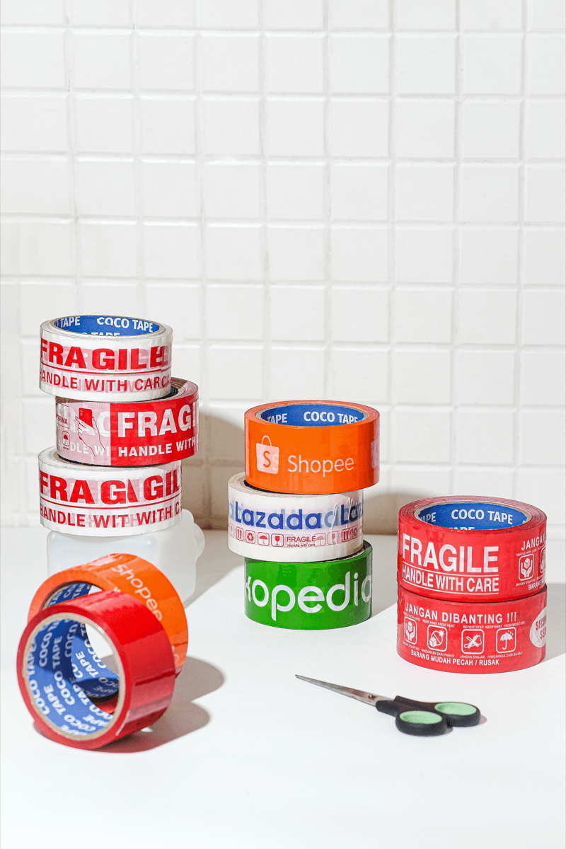 Fragile Tape - Produk Sobat Lakban
